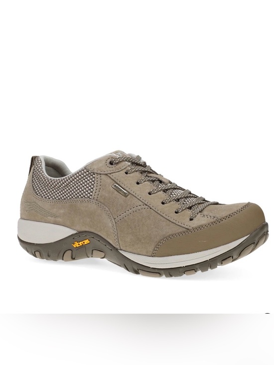 Dansko Shoes - Dansko Paisley Taupe Suede Outdoor Lace-Up Sneaker size 40